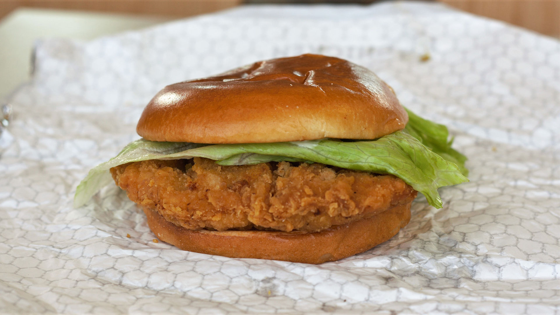 10. Homestyle chicken sandwich at Wendy's